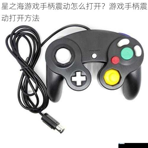 星之海游戏手柄震动怎么打开?游戏手柄震动打开方法