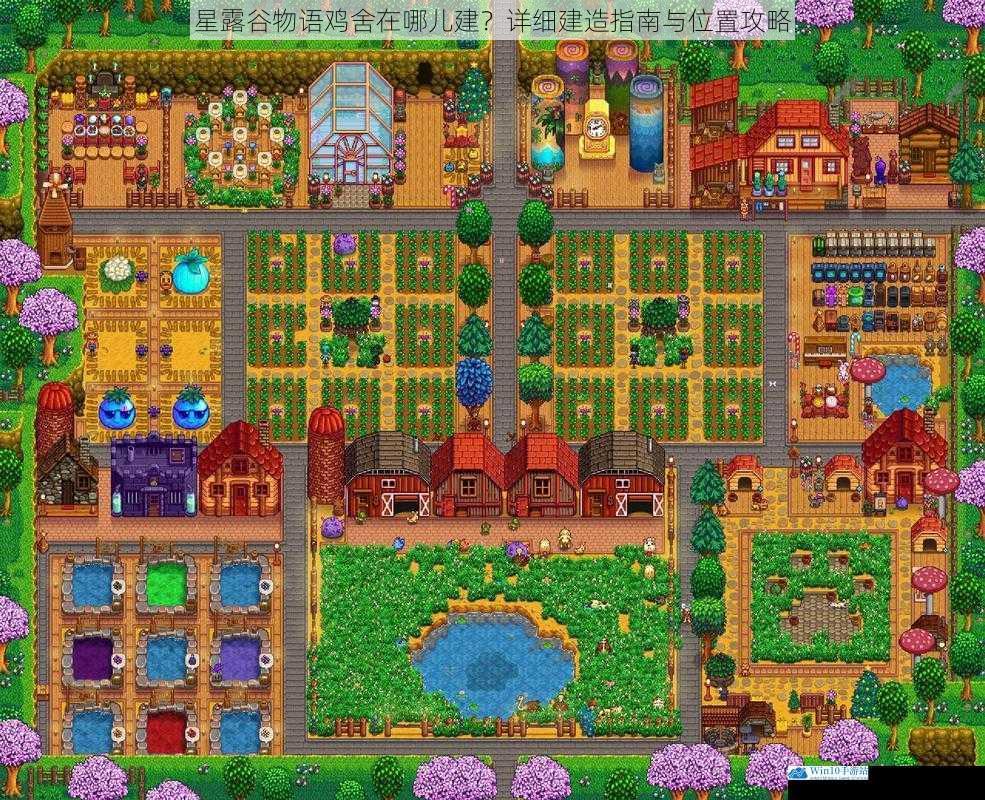 星露谷物语鸡舍在哪儿建?详细建造指南与位置攻略