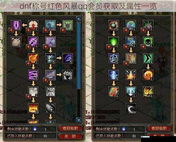 dnf 称号红色风暴 qq 会员获取及属性一览