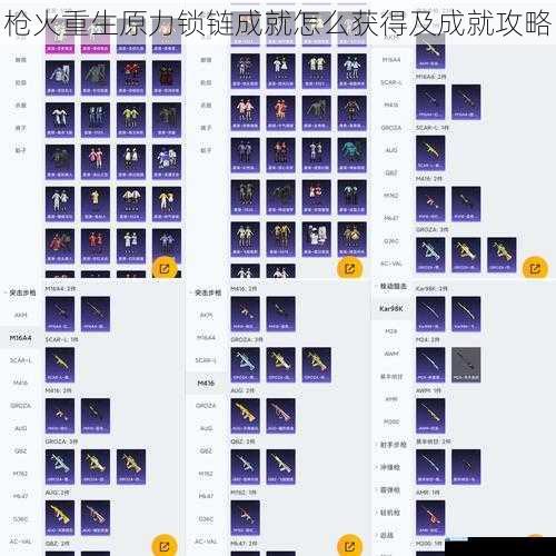 枪火重生原力锁链成就怎么获得及成就攻略