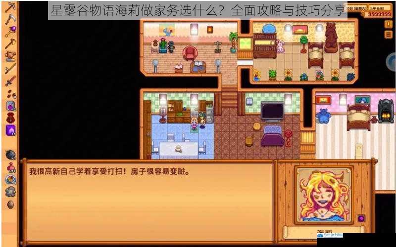 星露谷物语海莉做家务选什么?全面攻略与技巧分享