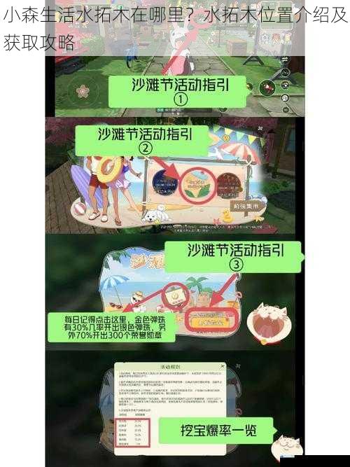 小森生活水拓木在哪里?水拓木位置介绍及获取攻略
