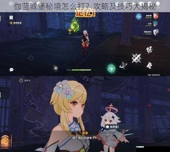 伽蓝城堡秘境怎么打?攻略及技巧大揭秘