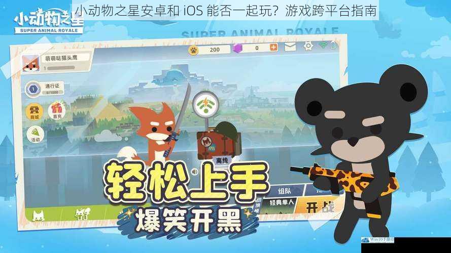 小动物之星安卓和 iOS 能否一起玩?游戏跨平台指南
