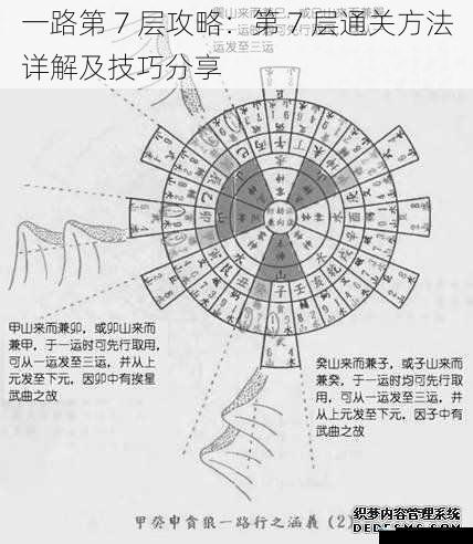 一路第 7 层攻略:第 7 层通关方法详解及技巧分享
