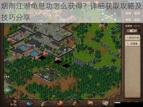 烟雨江湖龟息功怎么获得?详细获取攻略及技巧分享