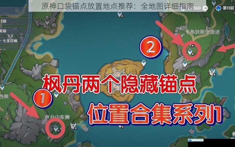原神口袋锚点放置地点推荐:全地图详细指南