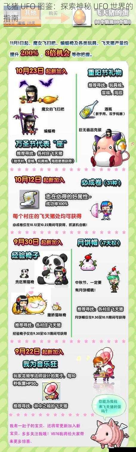 飞猪 UFO 图鉴:探索神秘 UFO 世界的指南