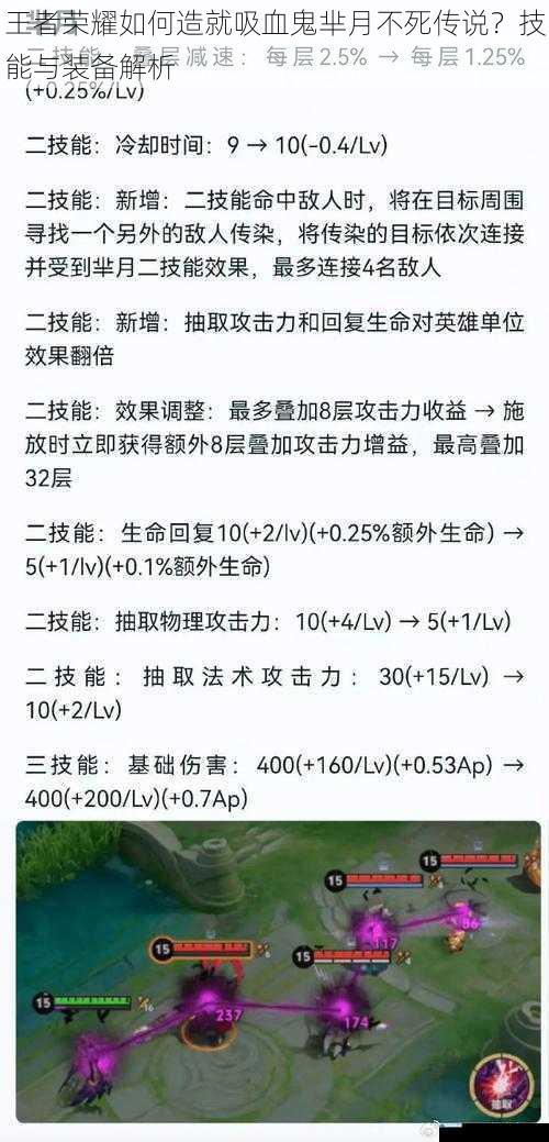 王者荣耀如何造就吸血鬼芈月不死传说?技能与装备解析