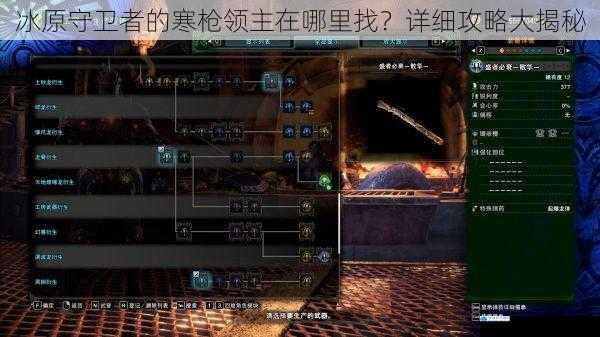 冰原守卫者的寒枪领主在哪里找?详细攻略大揭秘