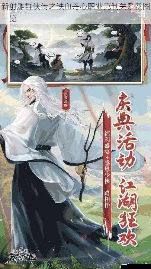新射雕群侠传之铁血丹心职业克制关系及图一览