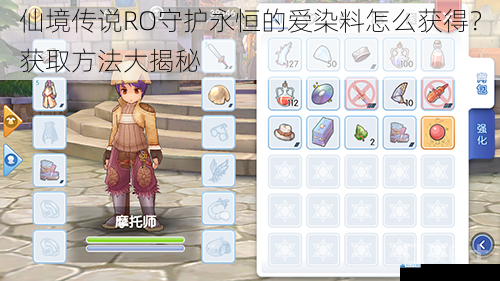 仙境传说 RO 守护永恒的爱染料怎么获得?获取方法大揭秘