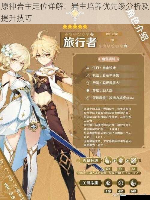原神岩主定位详解:岩主培养优先级分析及提升技巧