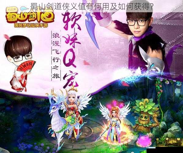 蜀山剑道侠义值有何用及如何获得?