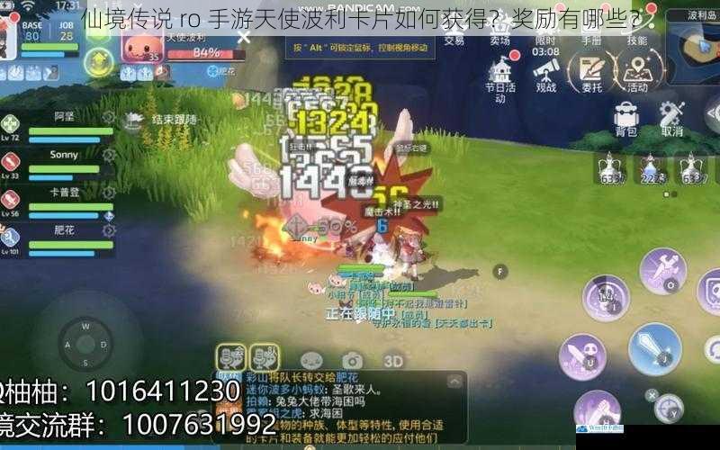 仙境传说 ro 手游天使波利卡片如何获得?奖励有哪些?