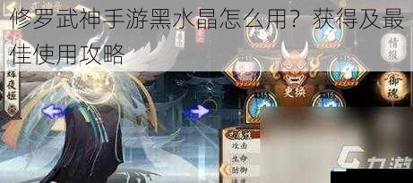 修罗武神手游黑水晶怎么用?获得及最佳使用攻略