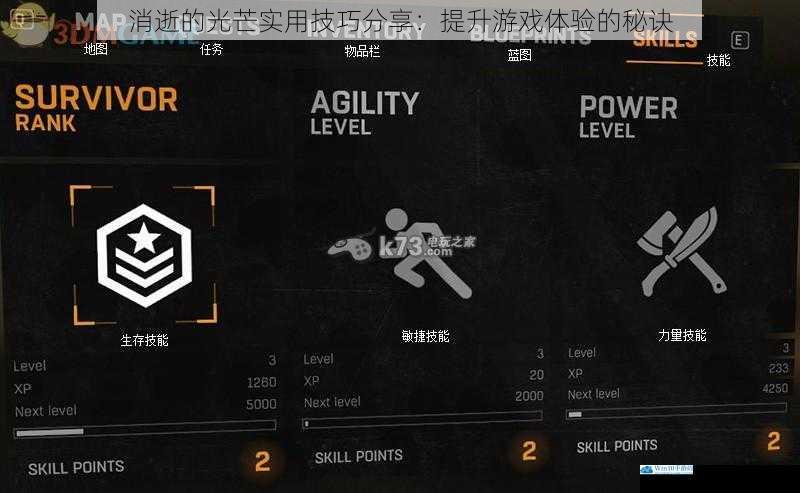 消逝的光芒实用技巧分享:提升游戏体验的秘诀