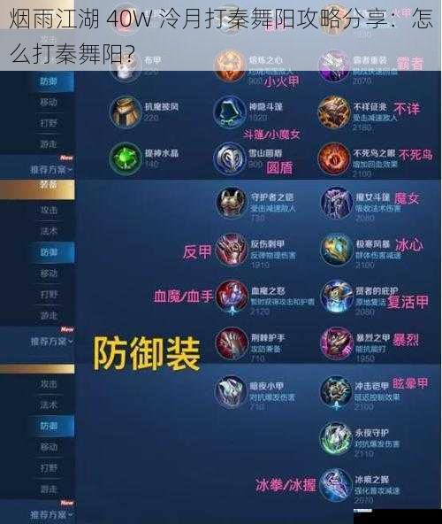 装备与属性