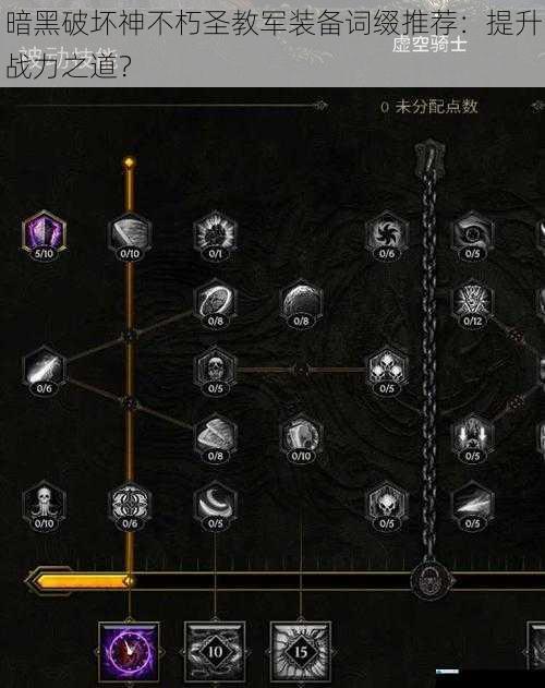 武器词缀:力量与暴击