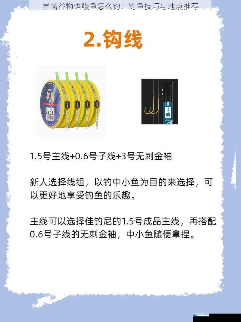 鱼竿选择与装备搭配