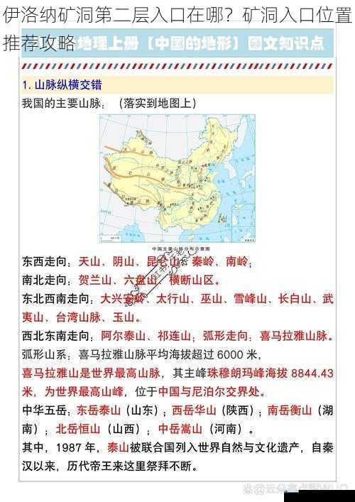 地形地貌篇