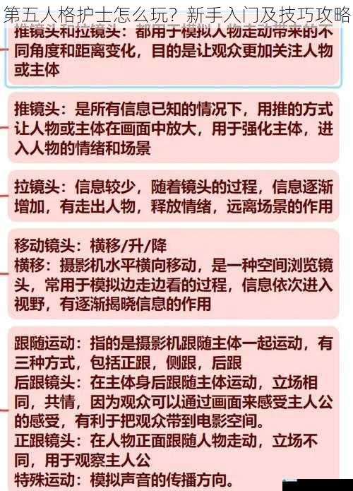 基础移动技巧