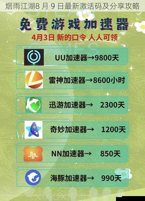获取激活码的途径