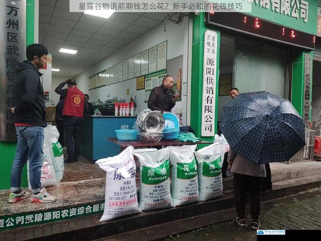 购买种子与肥料