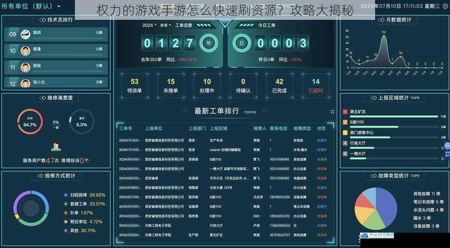 合理利用任务系统