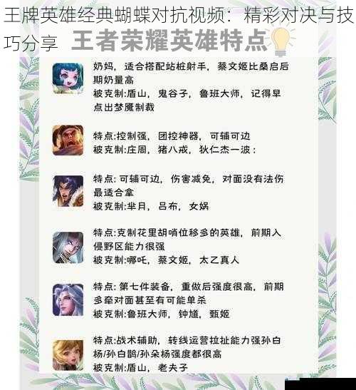 英雄技能与特性分析