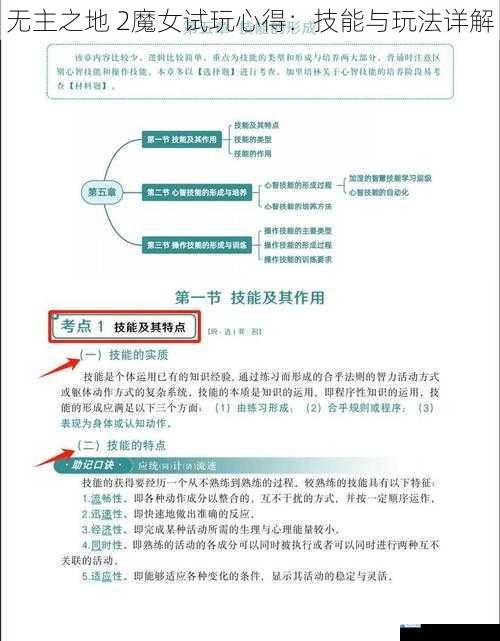 技能特点