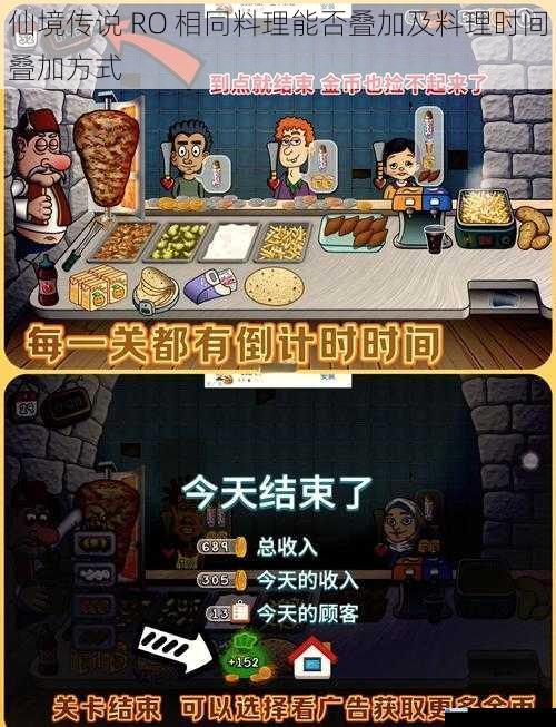 游戏中的料理系统概述