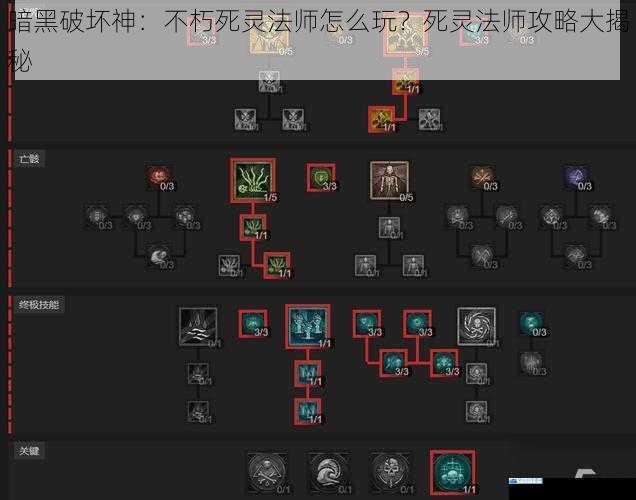 暗黑破坏神:不朽死灵法师怎么玩?死灵法师攻略大揭秘