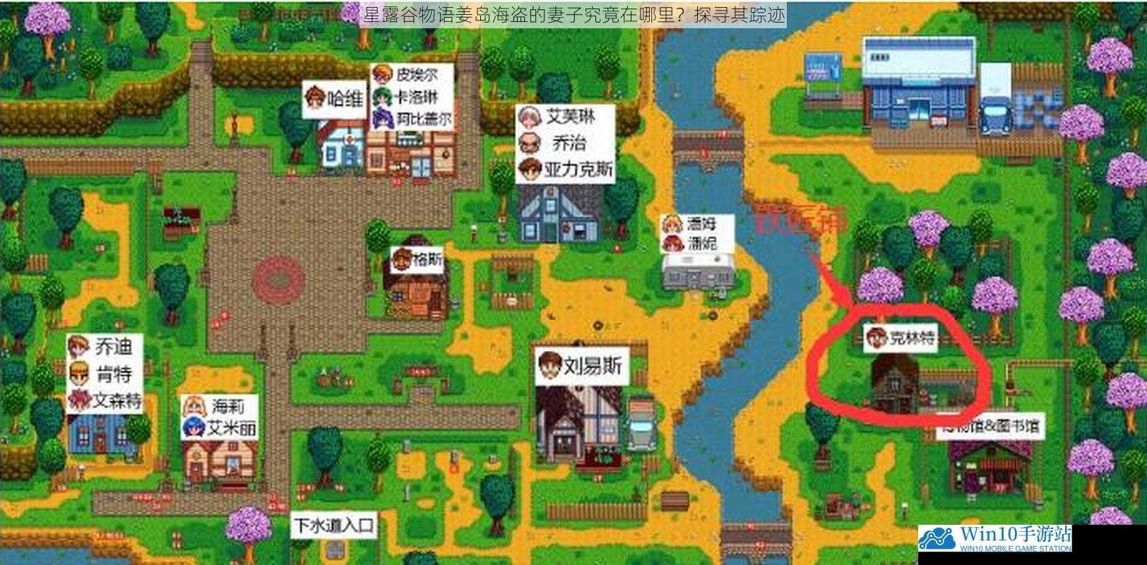 星露谷物语姜岛海盗的妻子究竟在哪里?探寻其踪迹