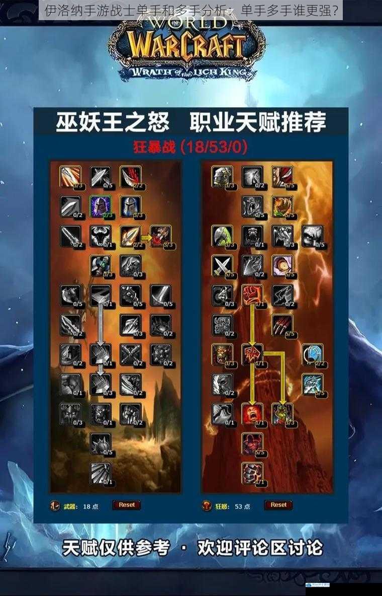 伊洛纳手游战士单手和多手分析:单手多手谁更强?
