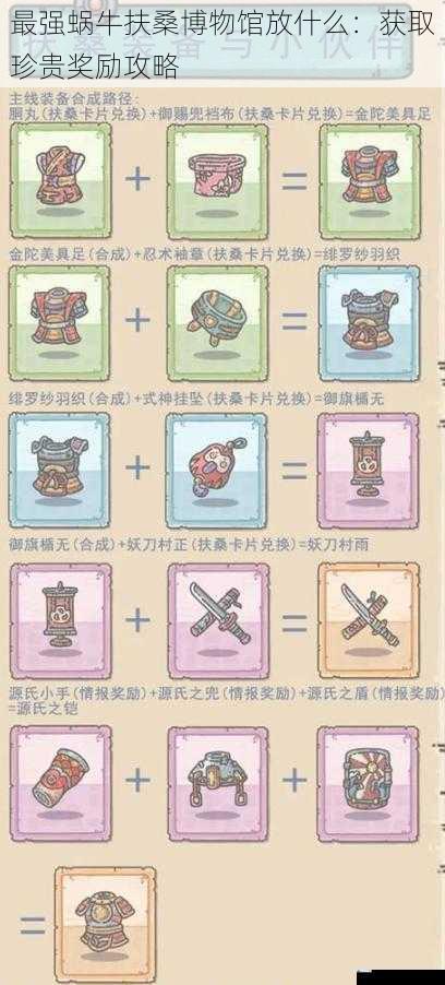 最强蜗牛扶桑博物馆放什么:获取珍贵奖励攻略