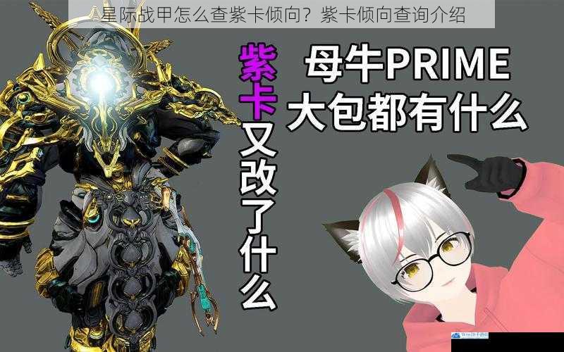 星际战甲怎么查紫卡倾向?紫卡倾向查询介绍