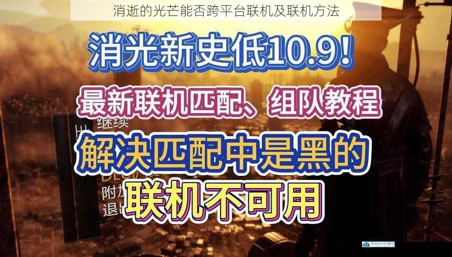 消逝的光芒能否跨平台联机及联机方法