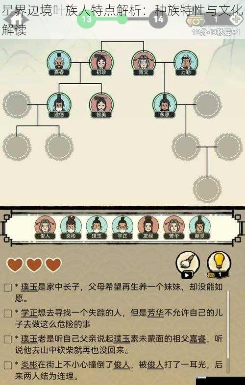 星界边境叶族人特点解析:种族特性与文化解读