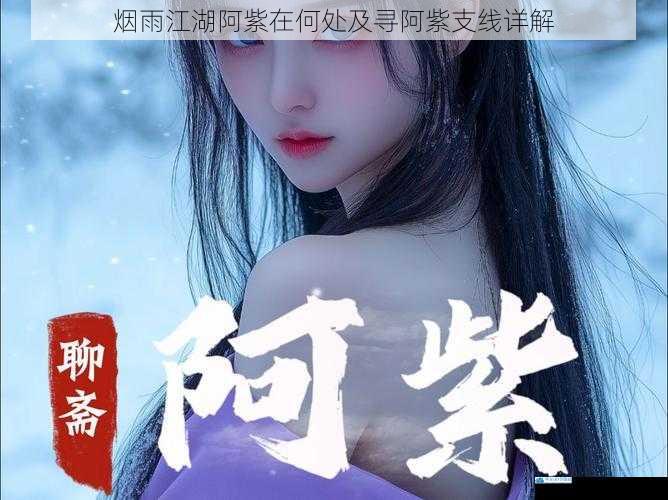 烟雨江湖阿紫在何处及寻阿紫支线详解
