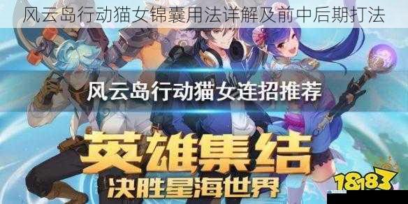 风云岛行动猫女锦囊用法详解及前中后期打法