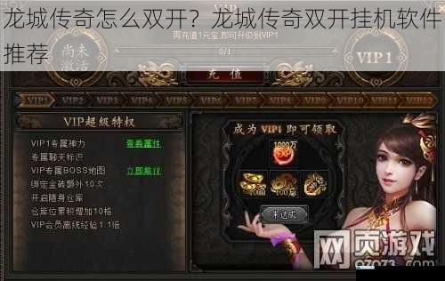 龙城传奇怎么双开?龙城传奇双开挂机软件推荐