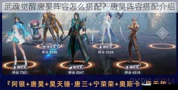 武魂觉醒唐昊阵容怎么搭配?唐昊阵容搭配介绍