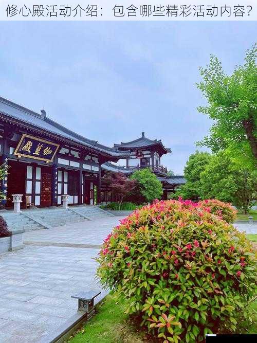 修心殿活动介绍:包含哪些精彩活动内容?