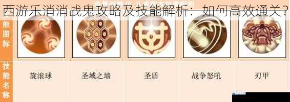 西游乐消消战鬼攻略及技能解析:如何高效通关?