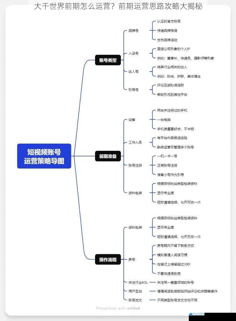 大千世界前期怎么运营?前期运营思路攻略大揭秘