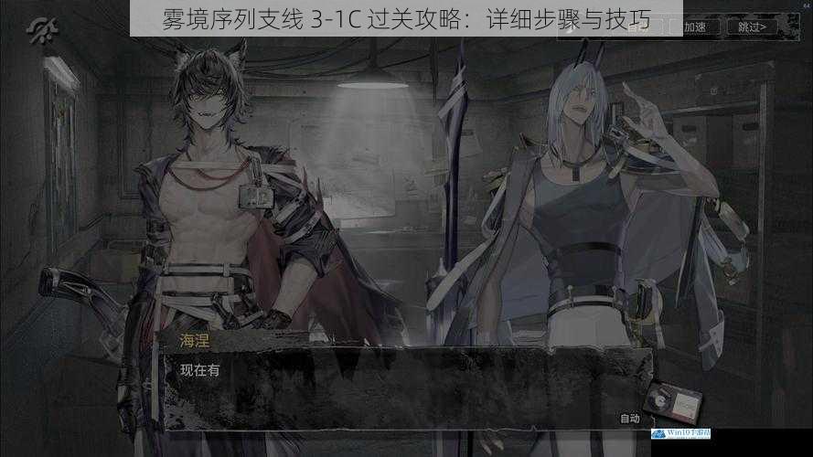 雾境序列支线 3-1C 过关攻略:详细步骤与技巧