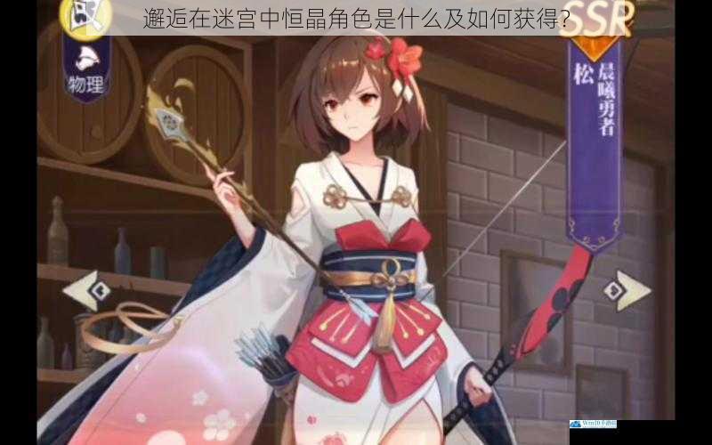 邂逅在迷宫中恒晶角色是什么及如何获得?