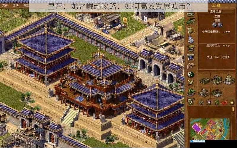 皇帝:龙之崛起攻略:如何高效发展城市?