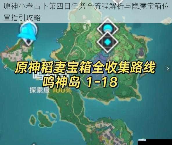 原神小卷占卜第四日任务全流程解析与隐藏宝箱位置指引攻略